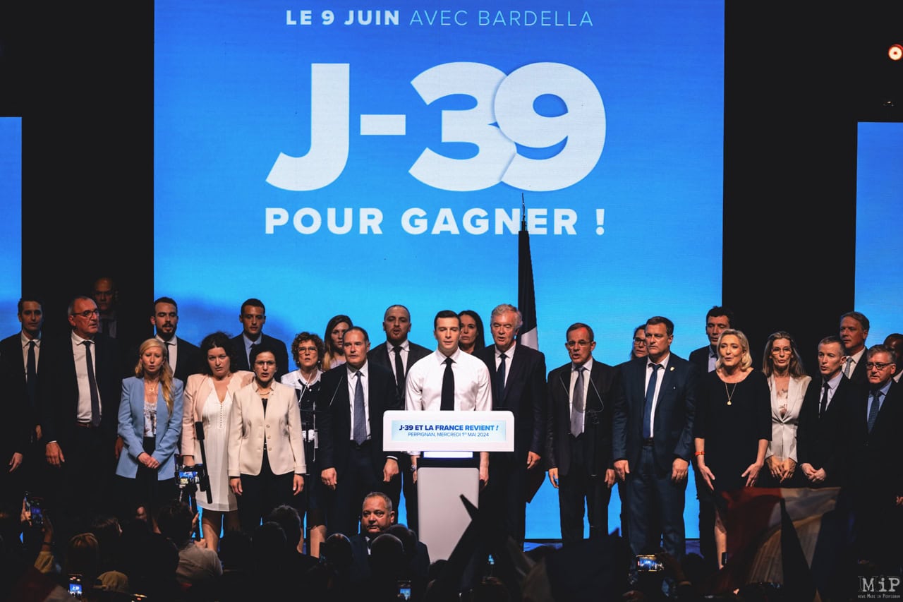 Meeting de Perpignan le RN dévoile les 35 premiers candidats de la