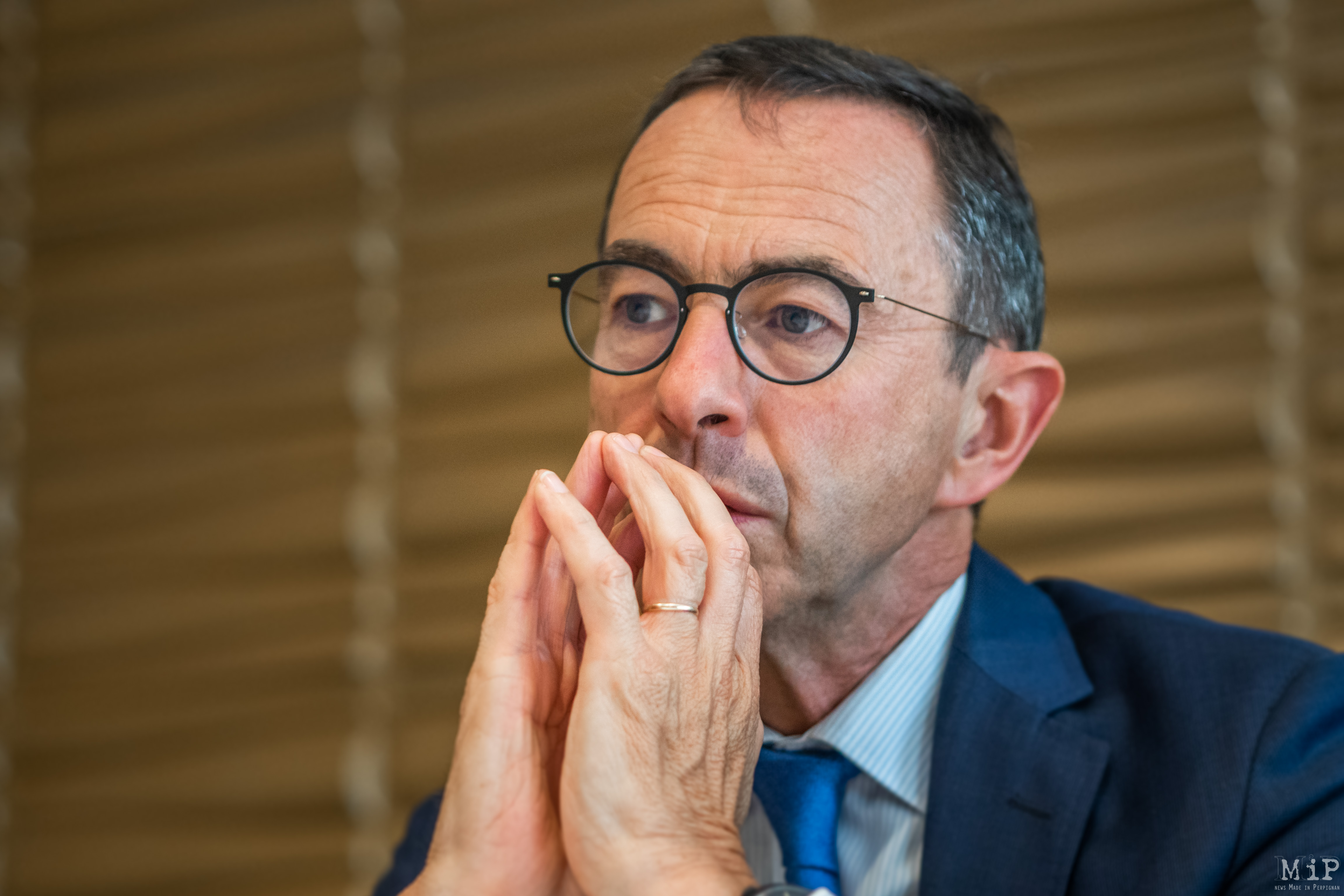 Bruno Retailleau dans les PyrénéesOrientales Le tour de France du