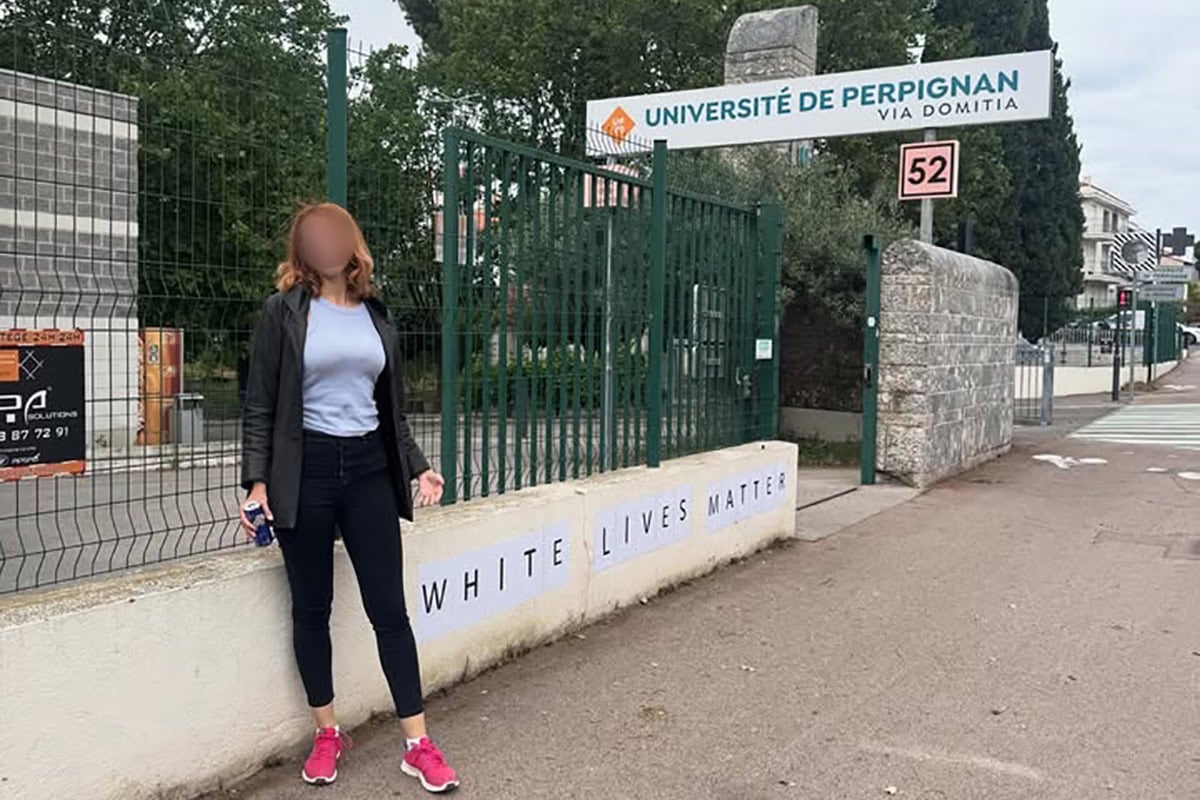 "White Lives Matter" : un slogan suprémaciste collé à l'Université de Perpignan